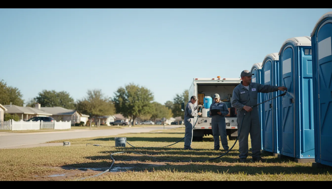 Long-Term Portable Toilet Rental in Lexington, TN near me